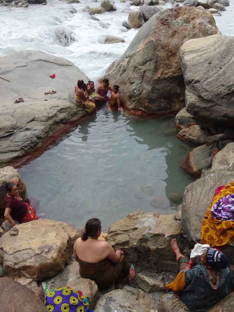Kharpani hot springs