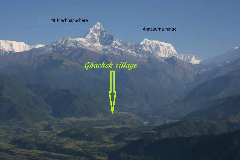 Ghachok location nepal annapurnas